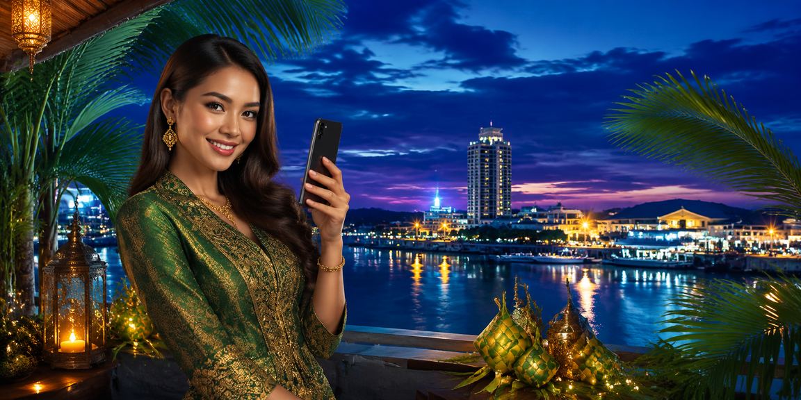 Pengguna Malaysia menggunakan aplikasi mudah alih jili44